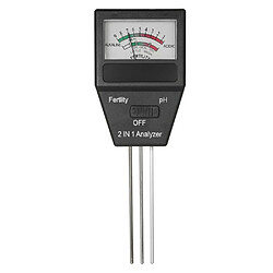 Justgreenbox Mini analyseur de testeur de fertilité de pH-mètre de sol 2 en 1 avec trois sondes pour le jardinage - 32696850938