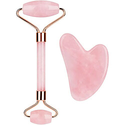Rouleau de Jade et Gua Sha Chrono - Rose