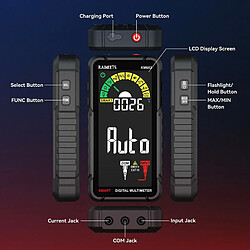 Kaiweets KM602 - Noir pas cher