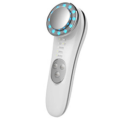 Chrono Masque facial LED anti-rides - Blanc