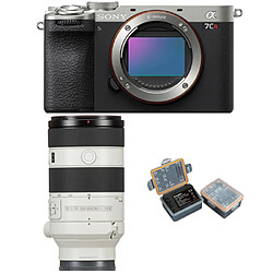 Sony Alpha a7CR + 70-200mm argent