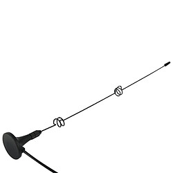 Wewoo Antenne Wifi Intérieure CRC9 5dbi 3G - Noir