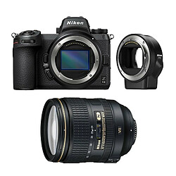 Nikon Z6 II + 24-120mm f/4 G ED VR + FTZ Adapter