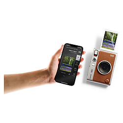 Avis Fujifilm Instax Mini Evo - Marron