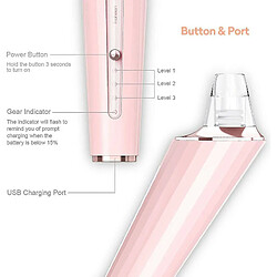 Chrono extracteur de points noirs visage - Rose pas cher