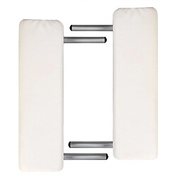 Helloshop26 Table de massage pliable 2 zones
