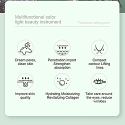 Chrono appareil d’iontophorèse visage - Rose pas cher