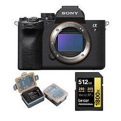 Sony Alpha A7 IV + Lexar 512GB SDXC + Kingma Battery