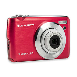 AGFA PHOTO Realishot DC8200 - Rouge Appareil photo compact - Capteur 18MP - Vidéo Full HD - LCD 2.7'' - Zoom 8X