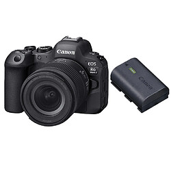 Canon R6 II + RF 24-105mm + Batterie