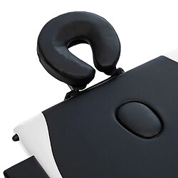 Helloshop26 Table de massage pliable 3 zones pas cher