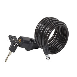MASTER LOCK Cable Antivol Vélo [1,8 m Câble] [Clé] [Extérieur] 8126EURDPRO - Idéal pour Vélo, Vélo Electrique, Skateboard, Poussettes, Tondeuses et autres Equipements