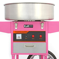 Avis Monstershop KuKoo Machine à barbe à papa - Rose