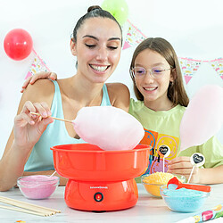 Innovagoods Machine à Barbe à Papa Cantty - Rouge