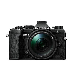 OM System OM-5 + ED 14-150mm - Noir Appareil photo hybride - Objectif zoom - Écran orientable