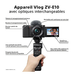 Avis Sony ZV-E10 - Noir