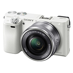 Sony Alpha 6000 Blanc