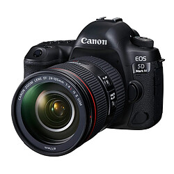 Canon EOS 5D Mark IV + 24-105 Reflex numérique plein format - Capteur 30.4 MP - Vidéo 4K - Système AF 61 points
