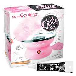 Scrapcooking Machine à barbe à papa - Rose