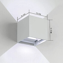 Stoex Applique murale LED - Blanc pas cher