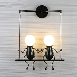Avis Stoex Applique murale petit homme - Blanc