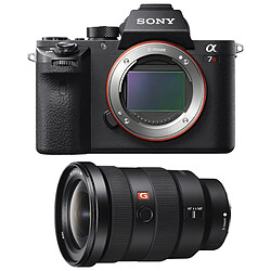 Sony A7R II + SEL 16-35MM Appareil photo sans miroir - Full Frame 42.4 MP - Vidéo UHD 4K - Stabilisation 5 axes