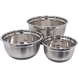 Lily cook Set de bols à pâtisserie - Inox