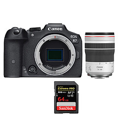 Canon EOS R7 + RF 70-200mm + 64 Go