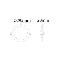 Vito Dalle LED Ronde 24W