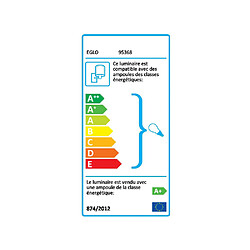 EGLO Applique Murale Passa Blanc 2 Lumières