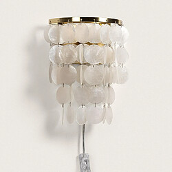 Avis Ledkia Lampe Reef - Métal et Coquillages - Doré