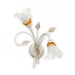 Lumiere Applique Murale Lancia Blanc pas cher