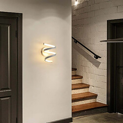 Goeco Applique Murale Spirale LED