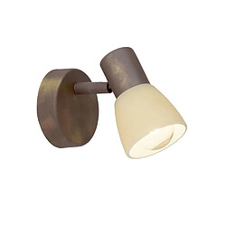 Brilliant (Lighting) Brilliant Applique LUCA - Cuivre vieilli