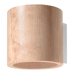 Luminaire Center ORBIS Applique murale bois