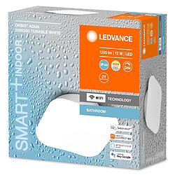 Acheter Ledvance Ledkia ORBIS Plafonnier LED Carré 12W IP44 Blanc