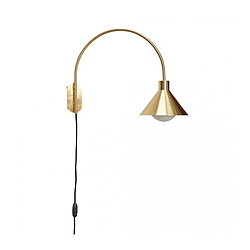 Wadiga - Applique murale laiton doré