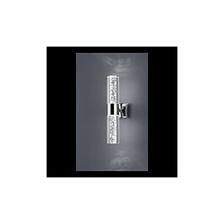 TRIO LIGHTING Trio Bolsa - Chromé 2x3W Applique murale - Chromé - 2x3W LED - IP44 - Métal, Acrylique