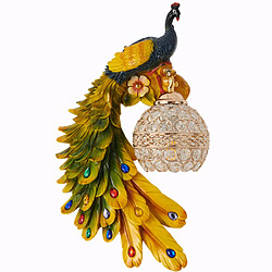 Applique décorative paon