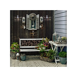 Smartwares Lampe murale solaire - Argent