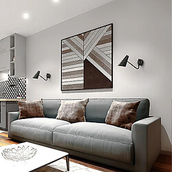Universal Applique murale industrielle - Noire