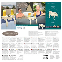 Acheter Bestway Porte-gobelets Spa Lay-Z-Spa