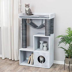 Trixie Arbre à chat 72x38x110 cm - Gris