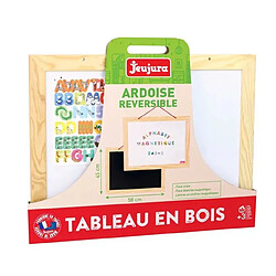 Jeujura Ardoise Double Face ABC et Chiffres