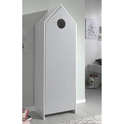 Vipack Armoire enfant 1 porte - Gris
