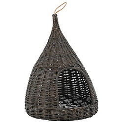 vidaXL Panier pour chats Gris 40x60 cm
