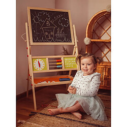 Mamabrum Tableau Double Face Magnétique Bois