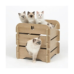 Vesper Meuble à chat Cottage - Chêne