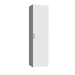Pegane Armoire de rangement - Blanc