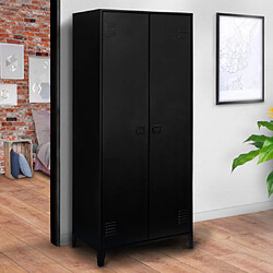 Armoire ESTER IDMARKET - Noir